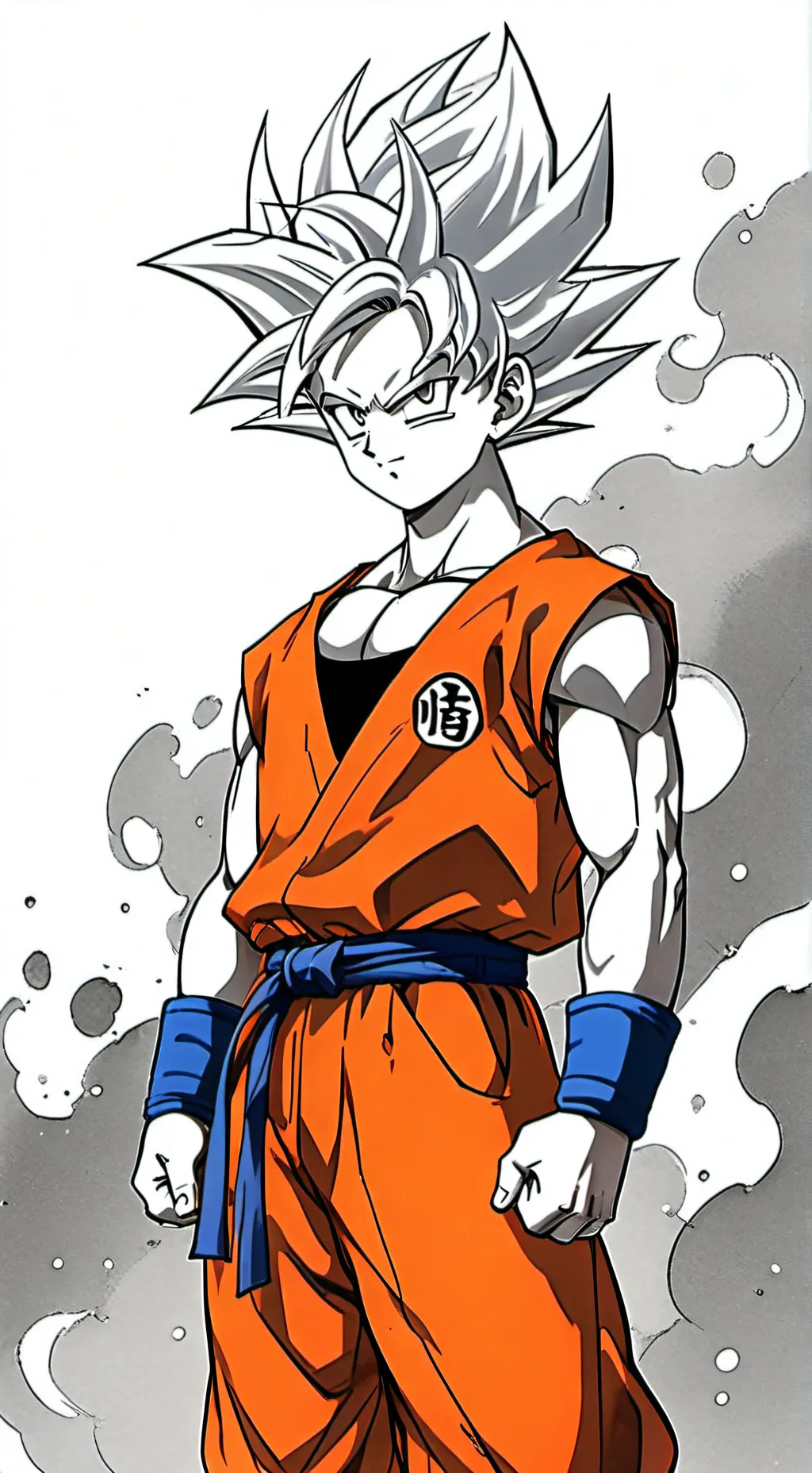 ai character: KAKAROT/GOKU background