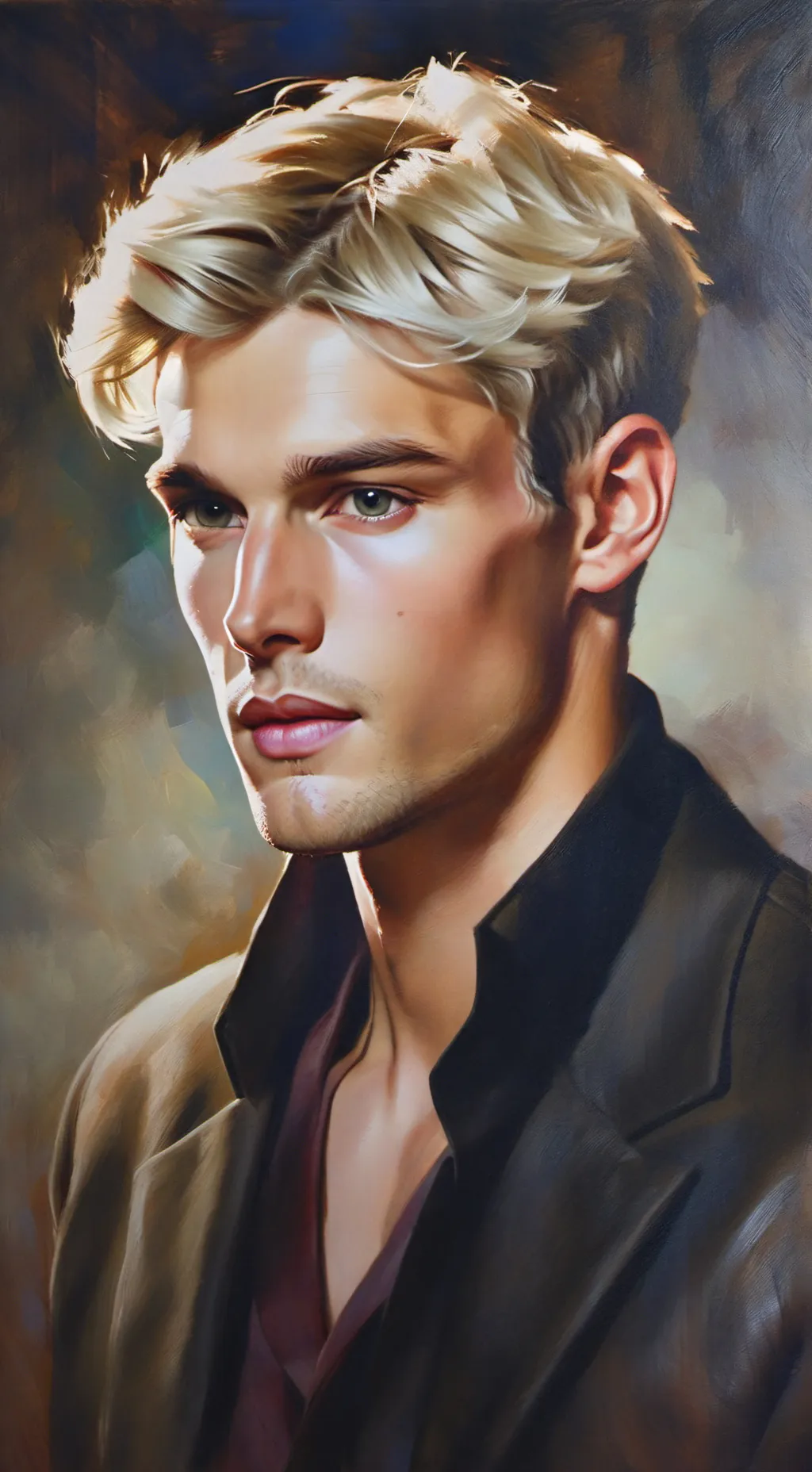 ai character: ★ LEON ★  background
