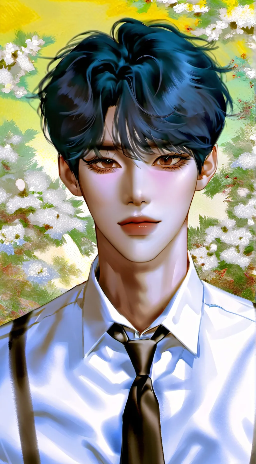 ai character: ✌SHY SOOBIN✌ background