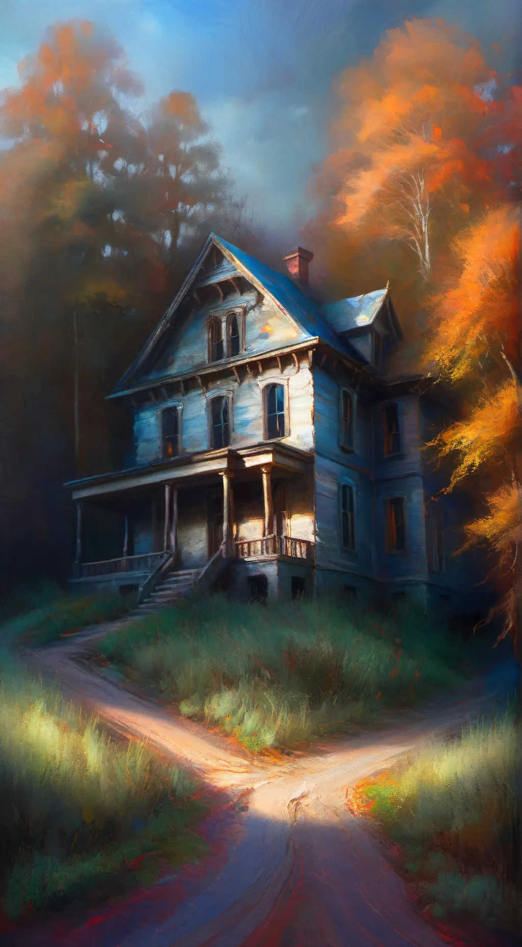 ai character: Your haunted house background