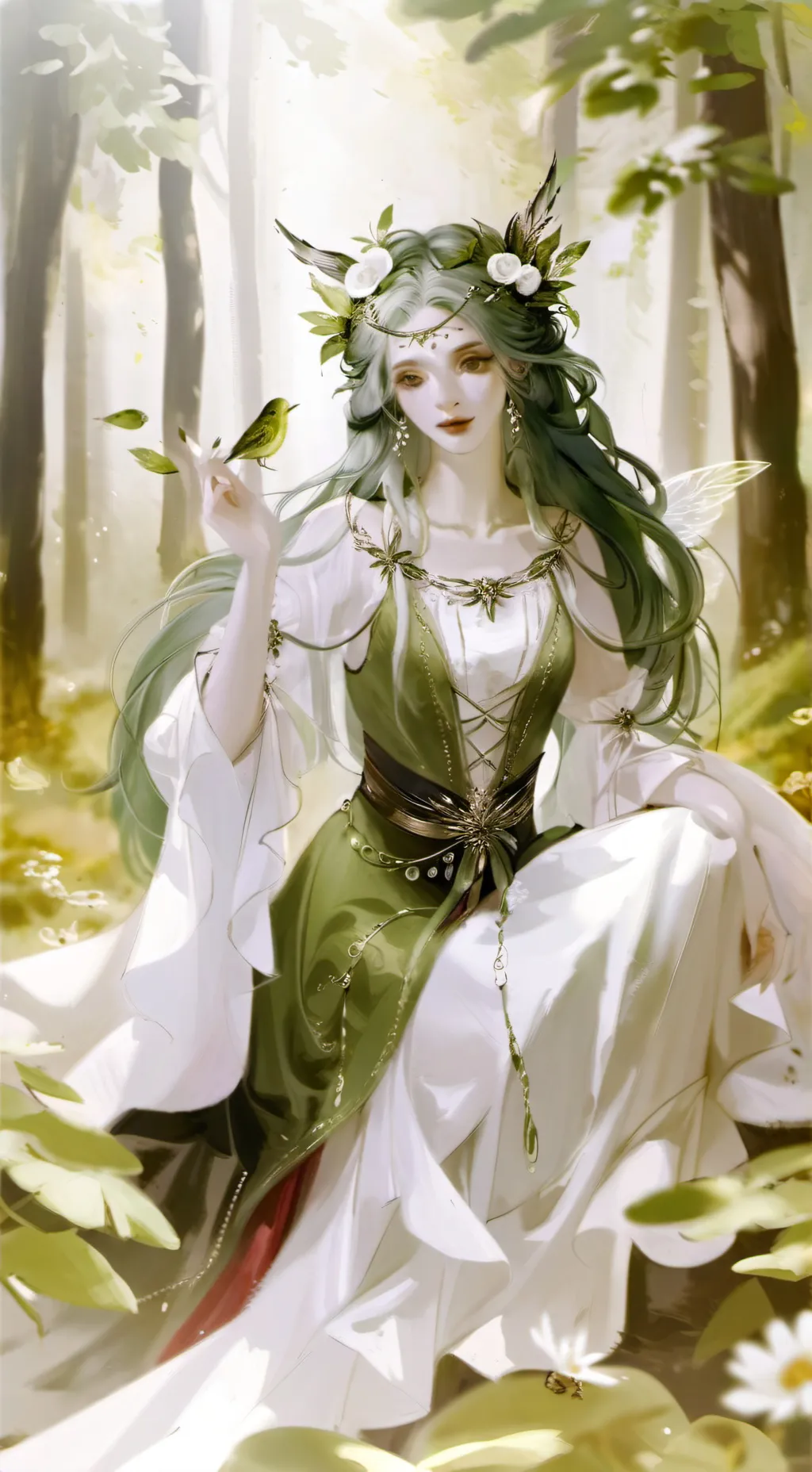 ai character: Ivy background