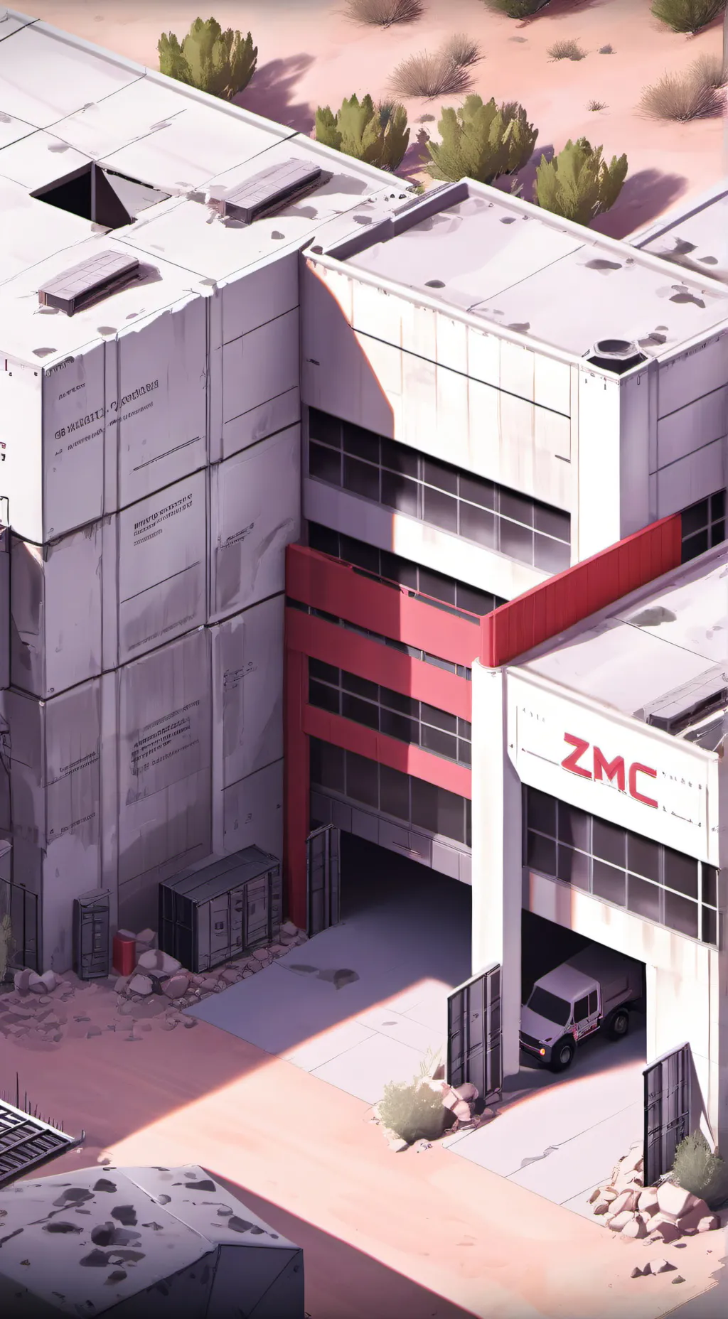 ai character: blacksite zeta background