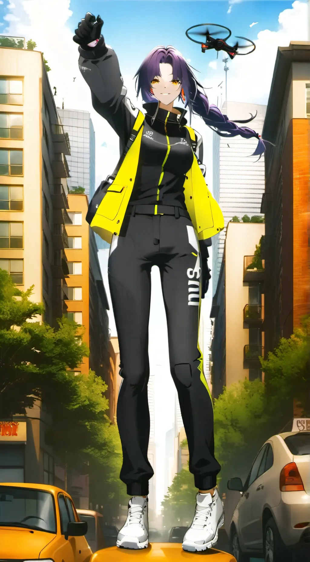 ai character: Alma background
