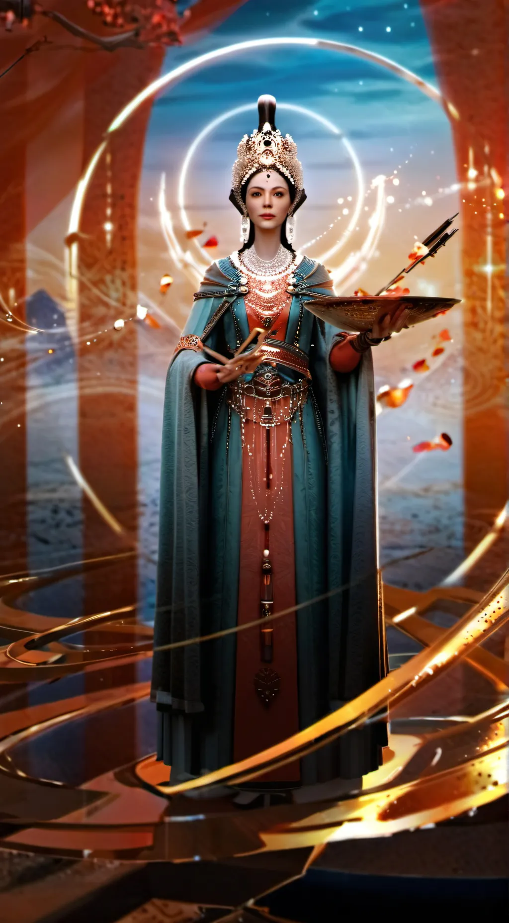 ai character: Lilly background