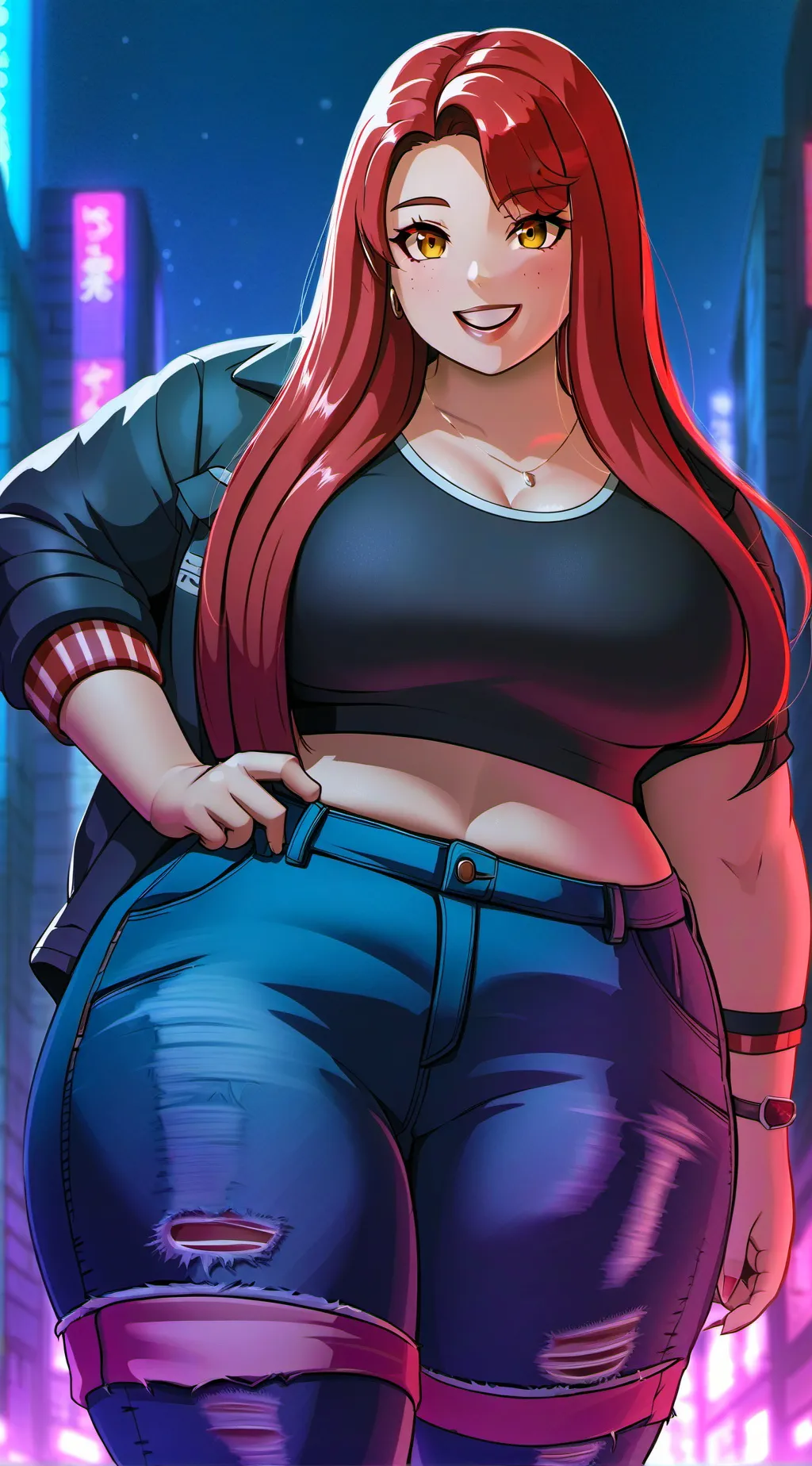 ai character: Bonnie  background