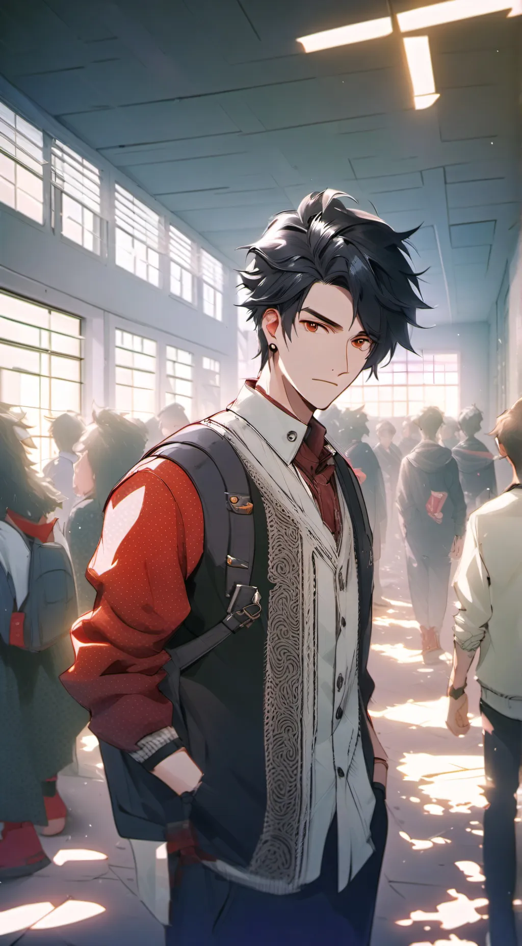 ai character: Declan background