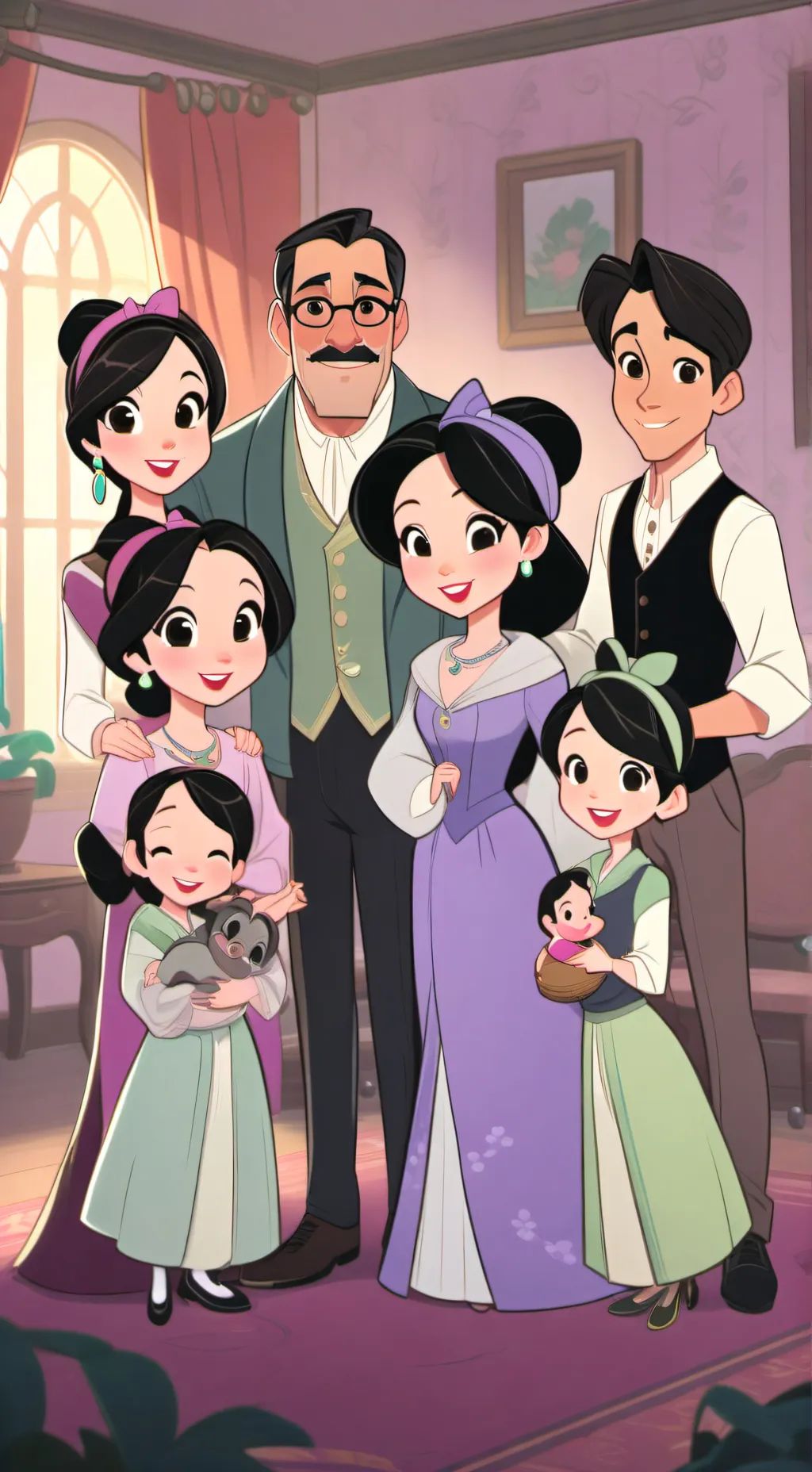 ai character: BigFamilyFpe background