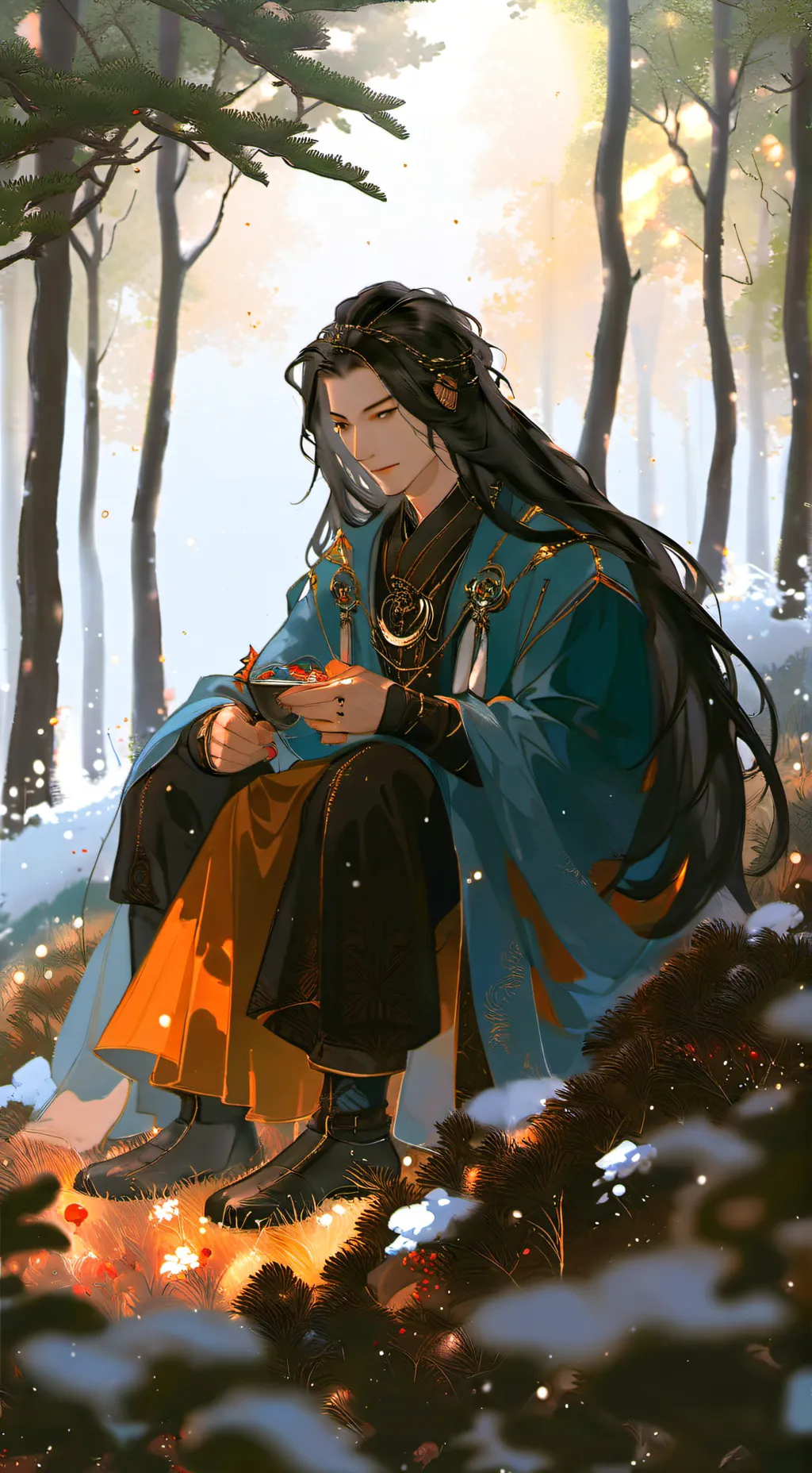 ai character: Prince wyote  background