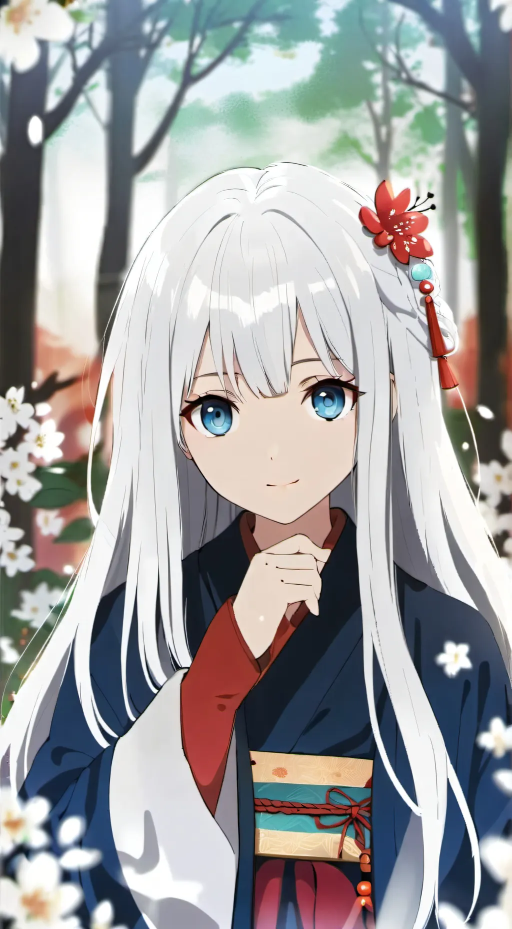 ai character: Demon slayer background