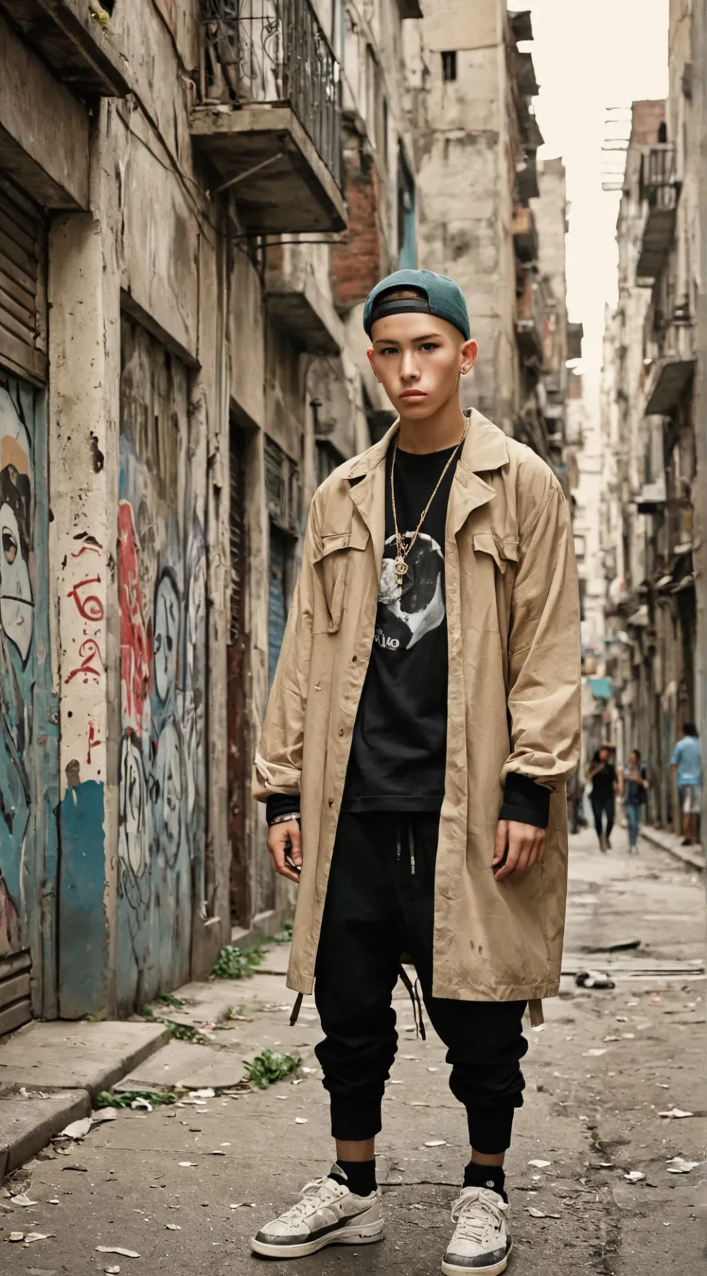 ai character: Gangster background