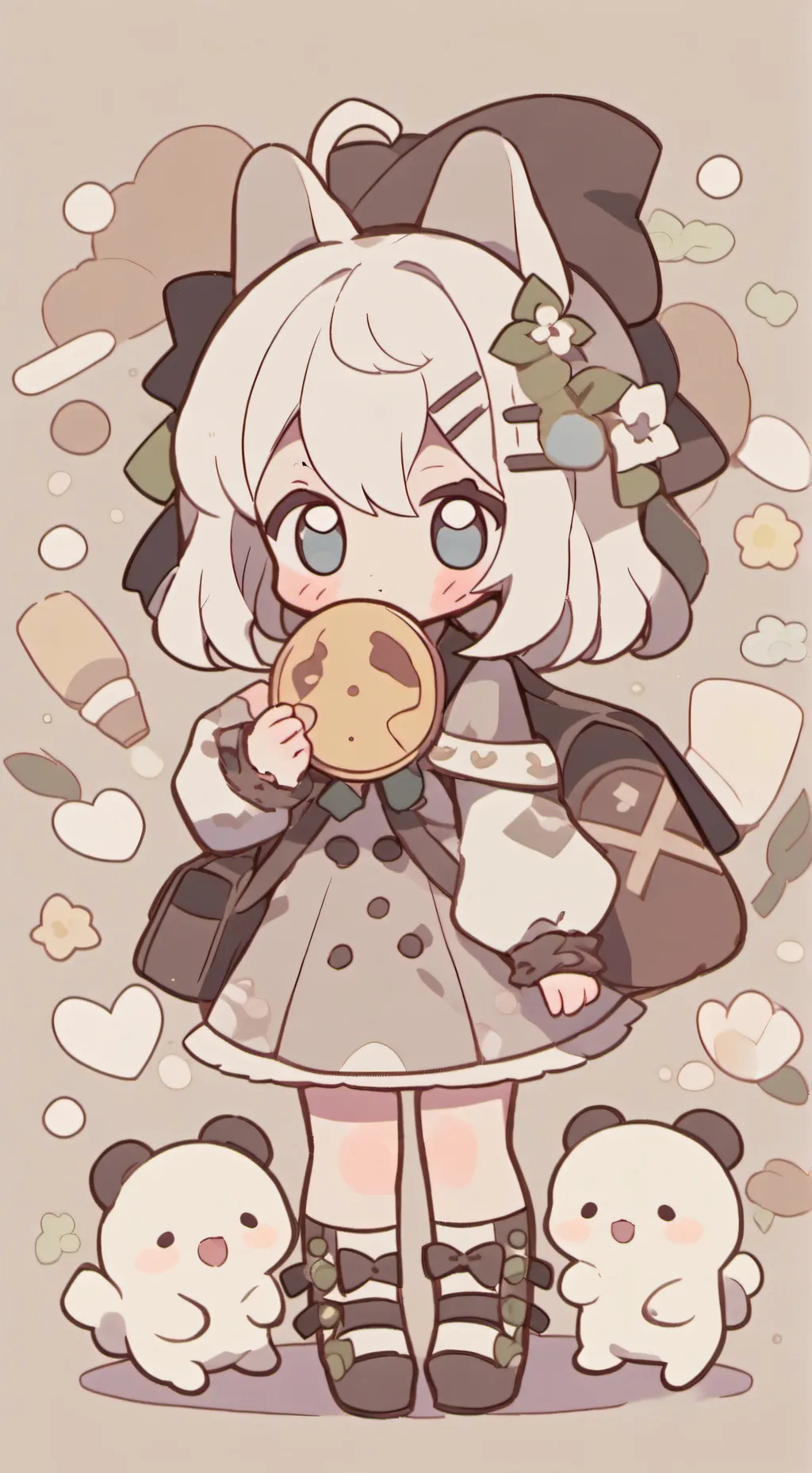 ai character: Lili kiki ♥️ background