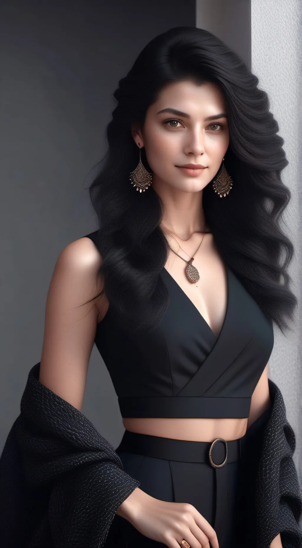 ai character: las huntrix background