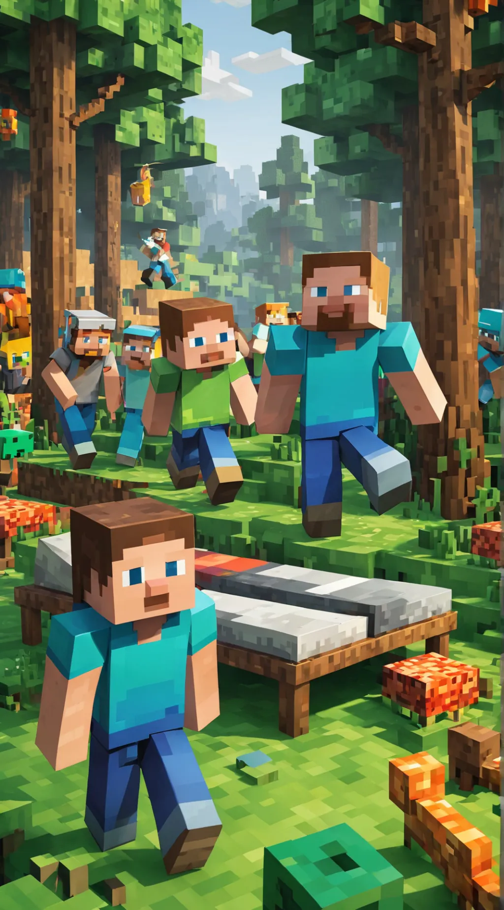 ai character: steve background
