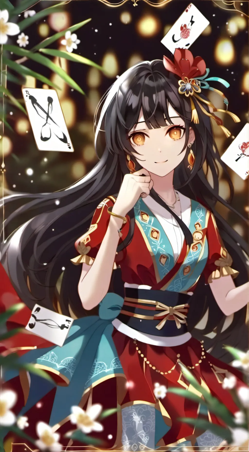 ai character: Akari Himura background