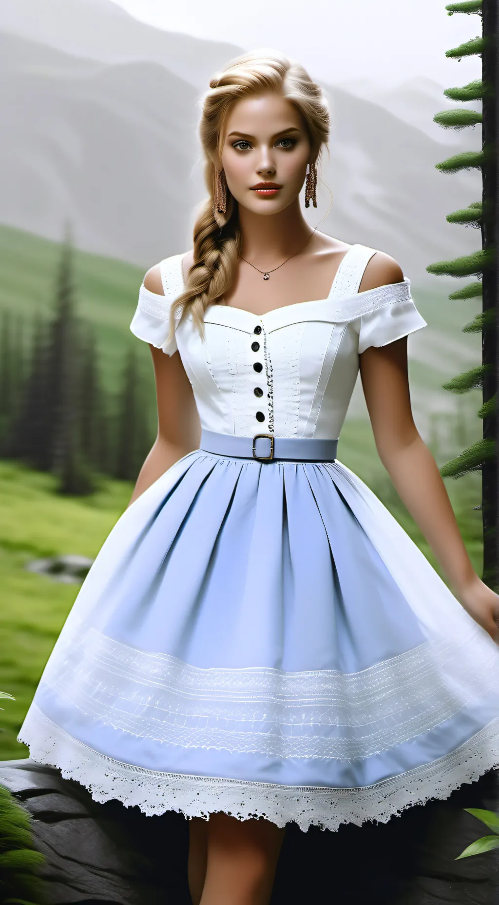 ai character: Rosalie hale  background