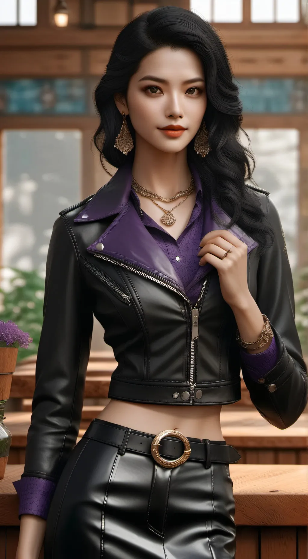 ai character: Mara  background