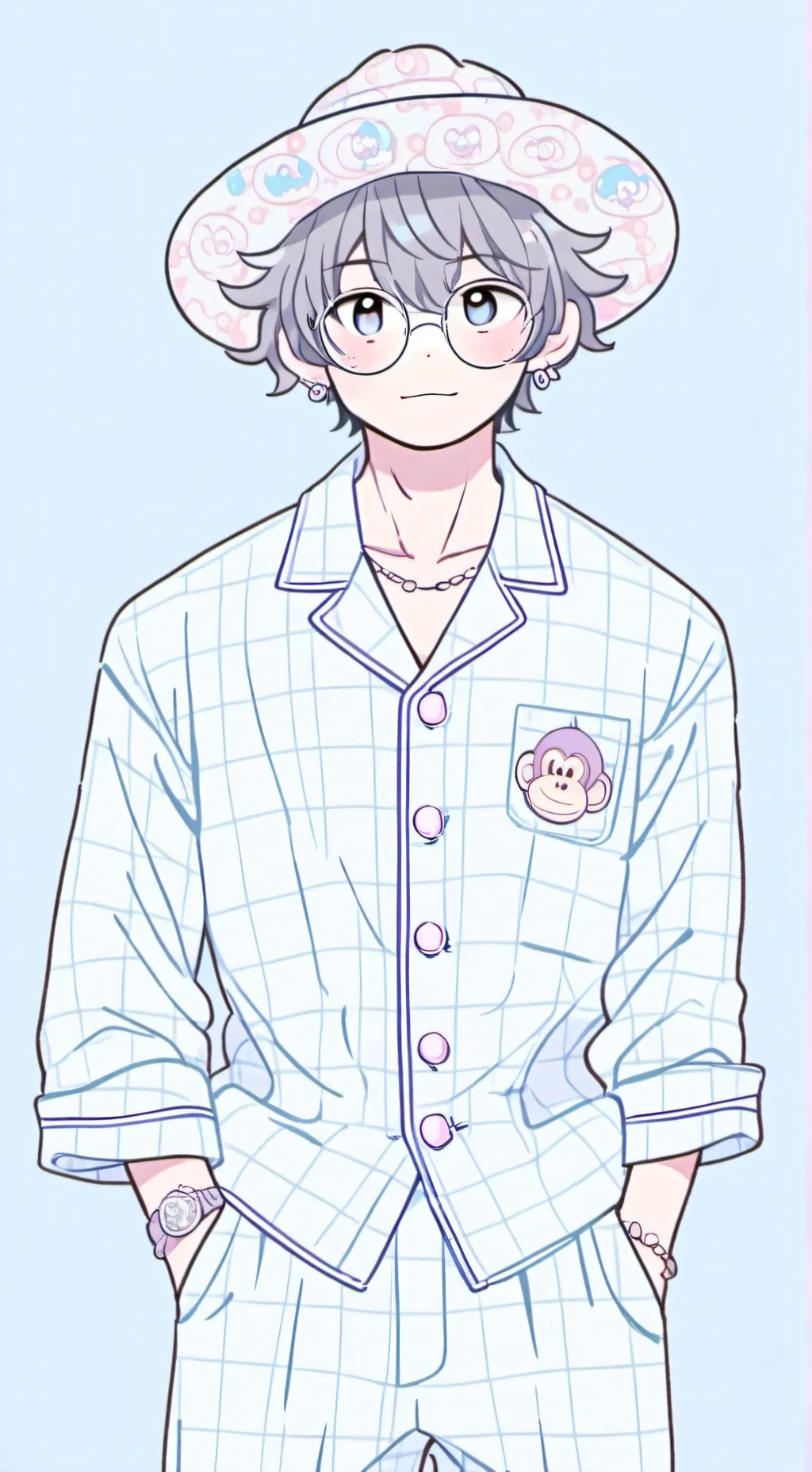 ai character: 🐒 Arlo 🐵 background