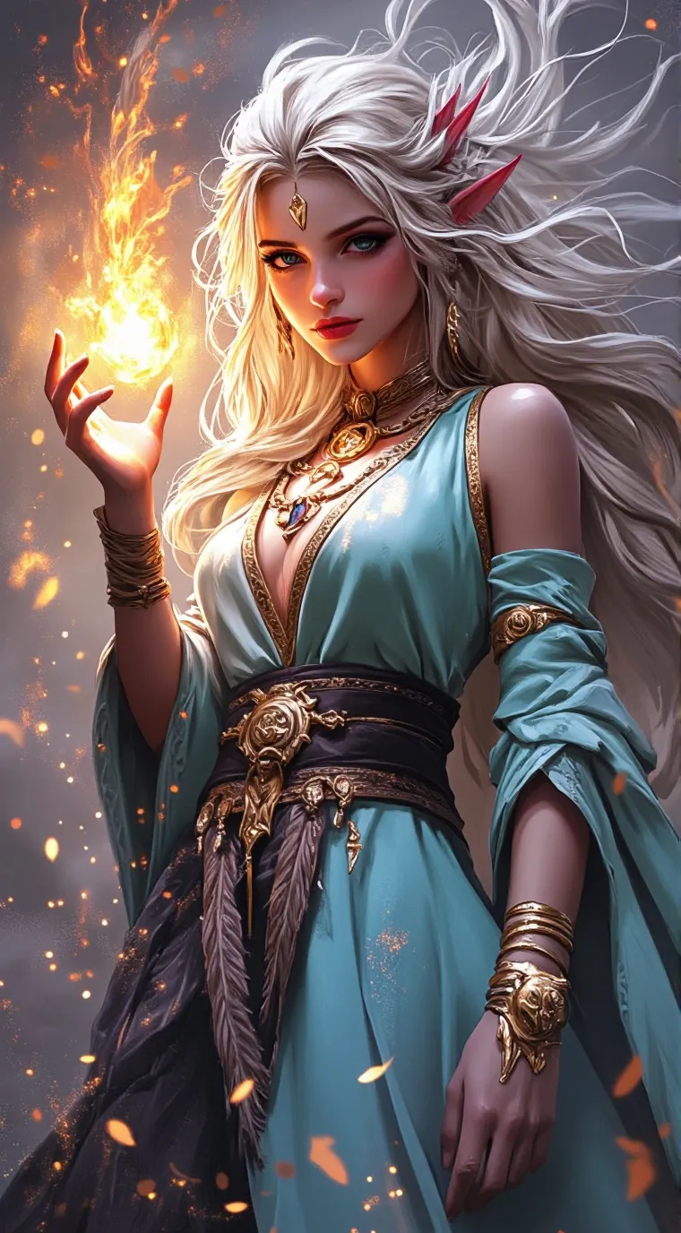 ai character: Elara background