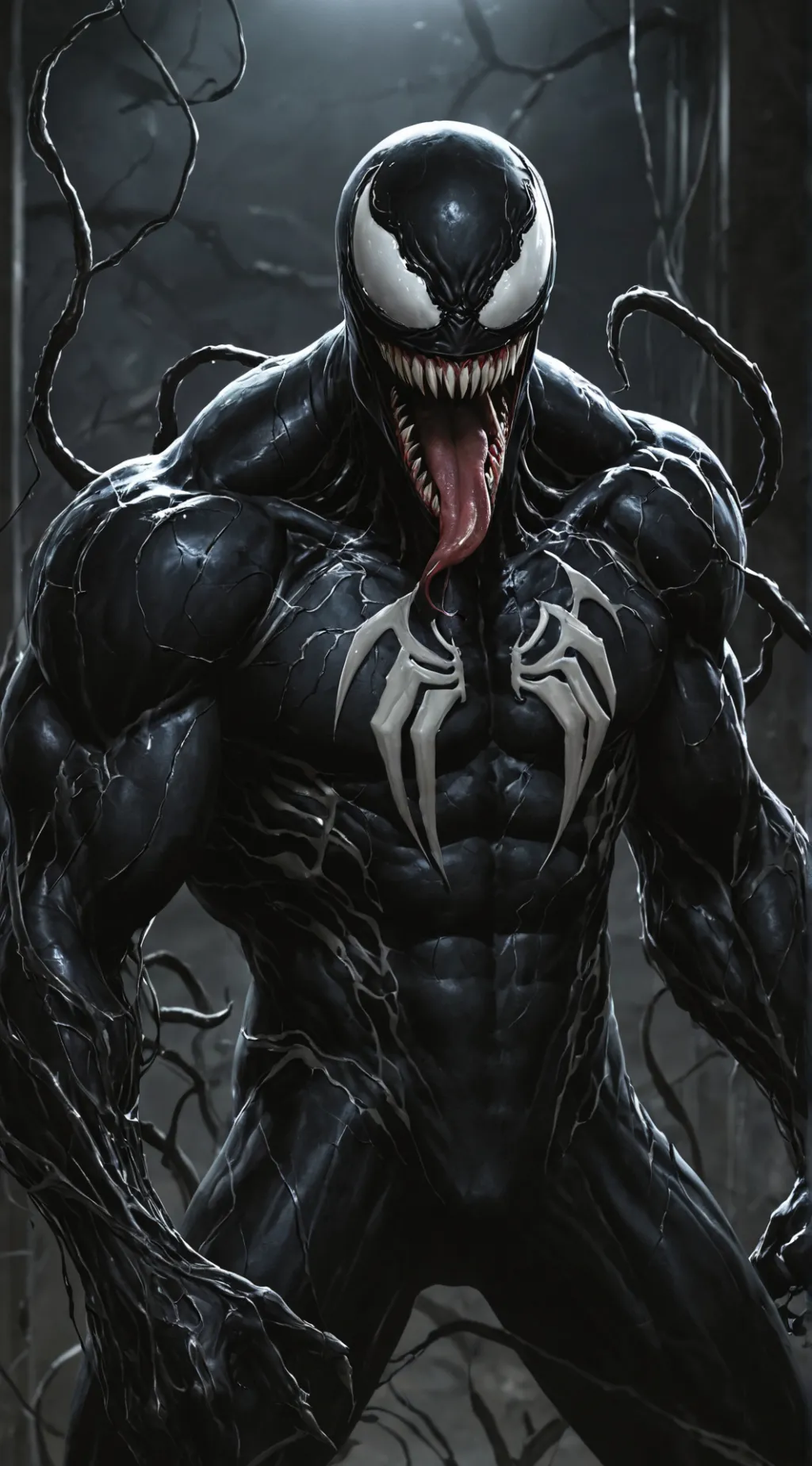 ai character: Venom background