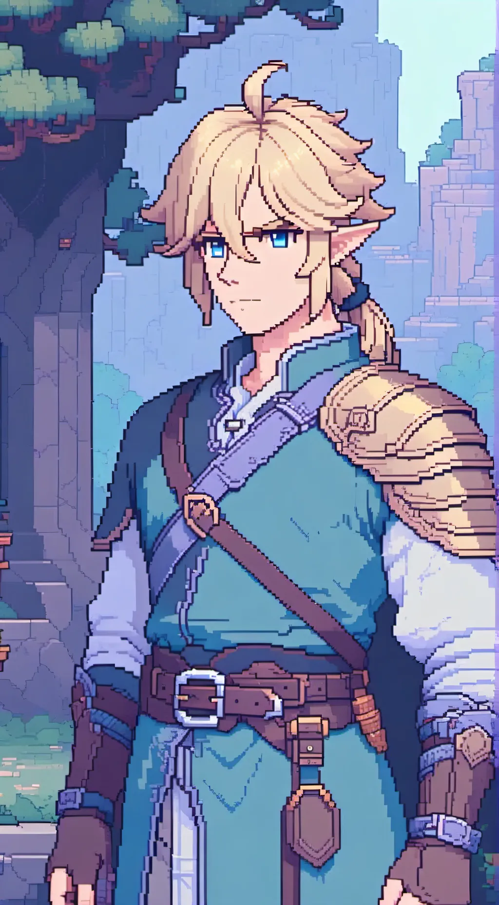 ai character: Zelda rp background