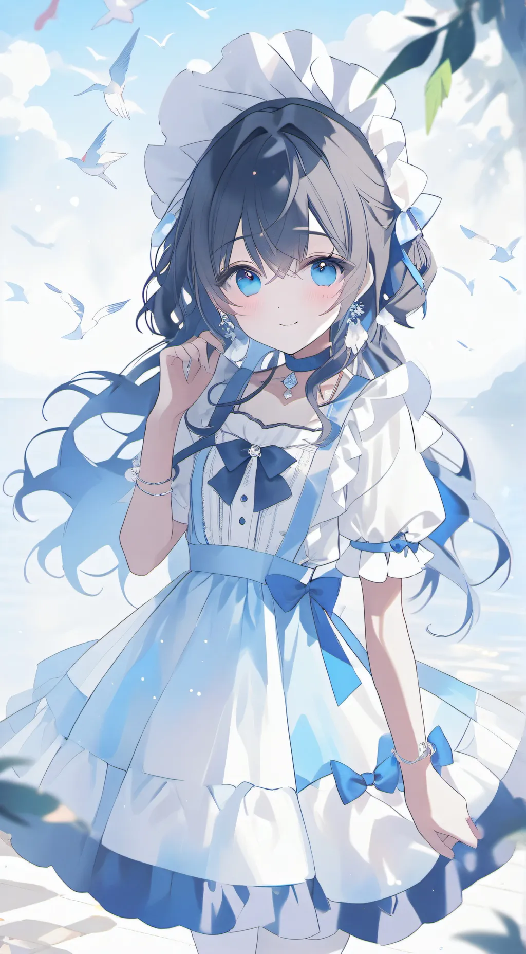 ai character: Sweetheart  background