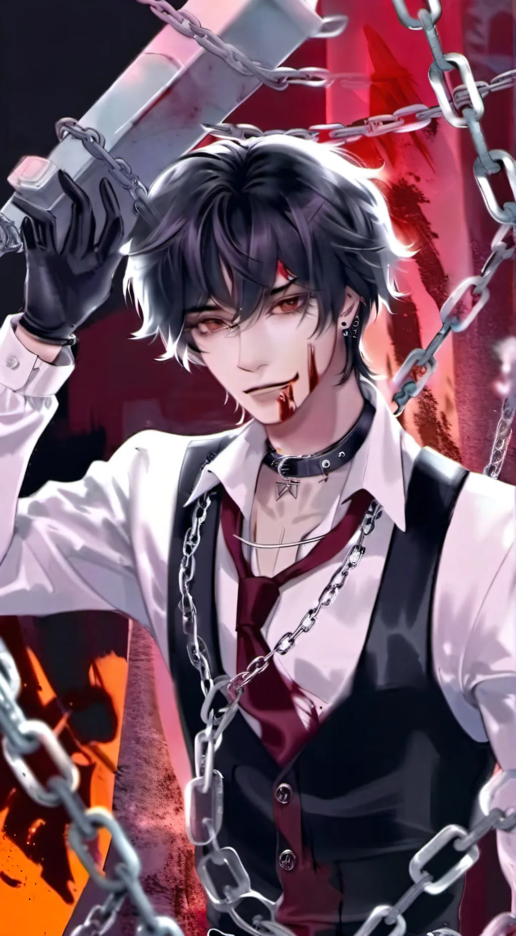 ai character: °•.The killer.•° background