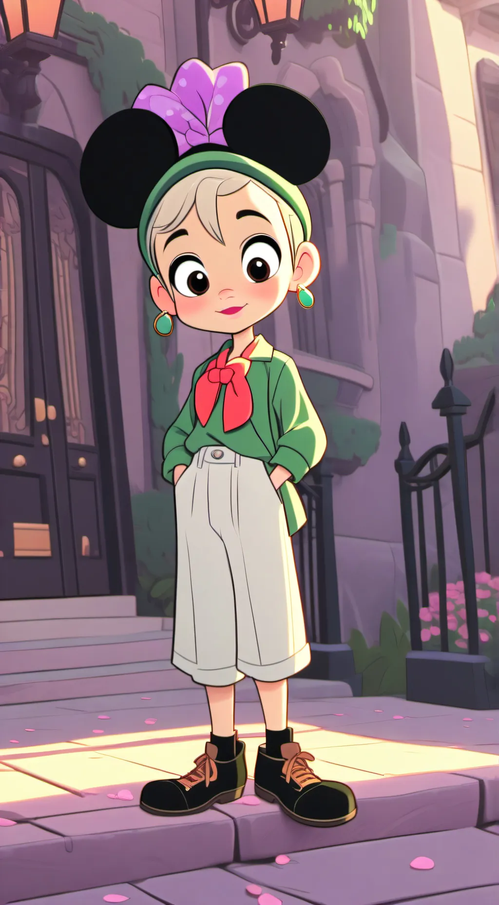 ai character: Penny background
