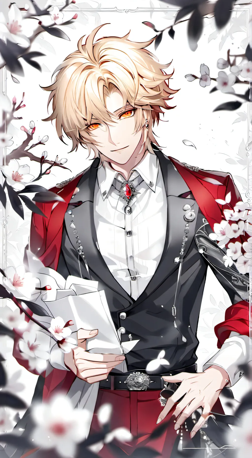 ai character: Damien  background
