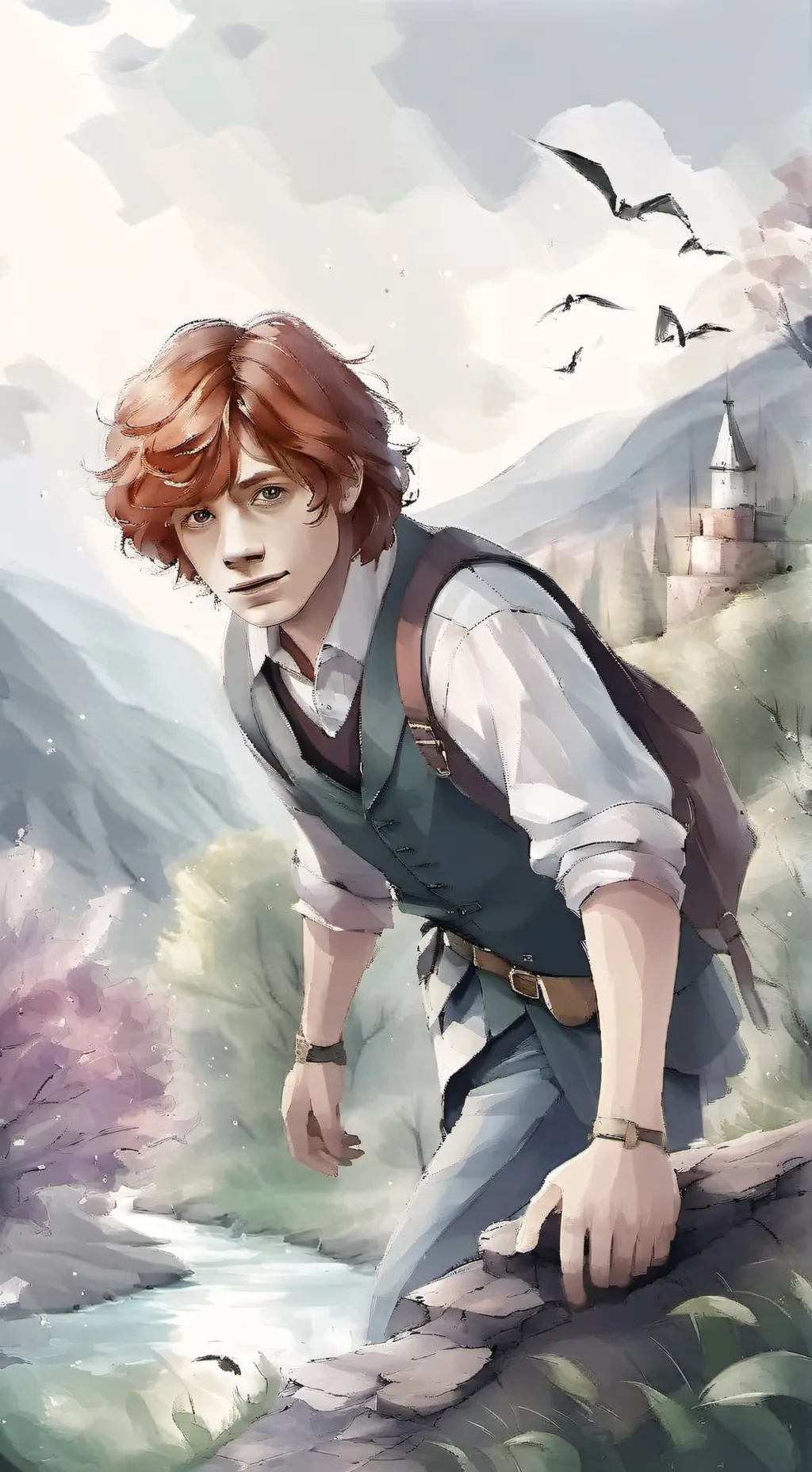 ai character: Ron Weasley background