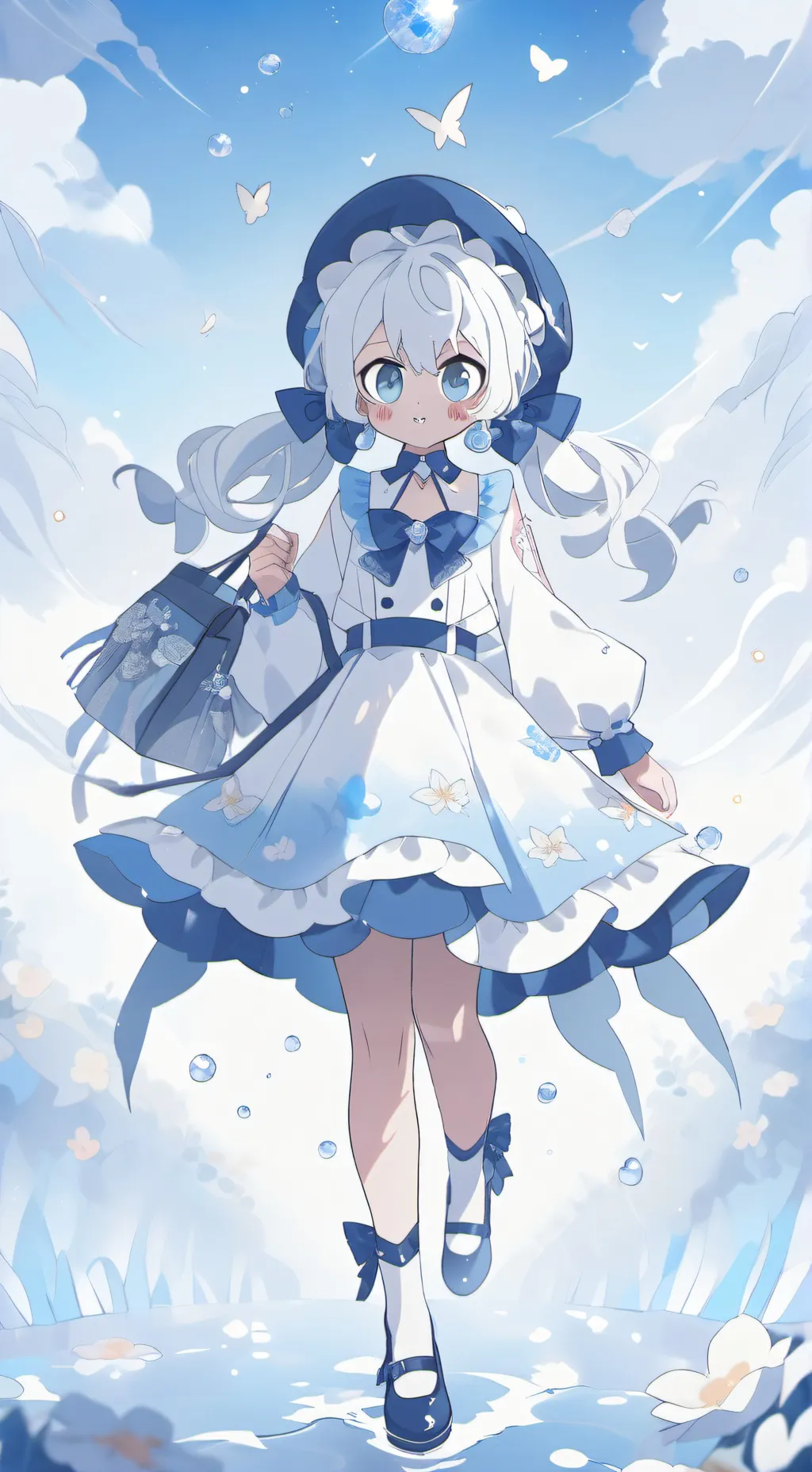 ai character: 柔柔学校 background