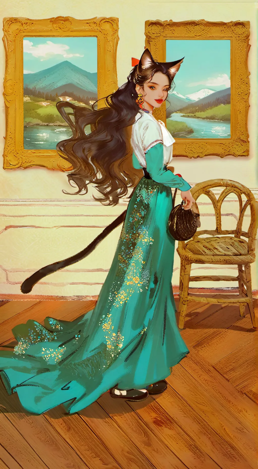 ai character: therian girlfriend background