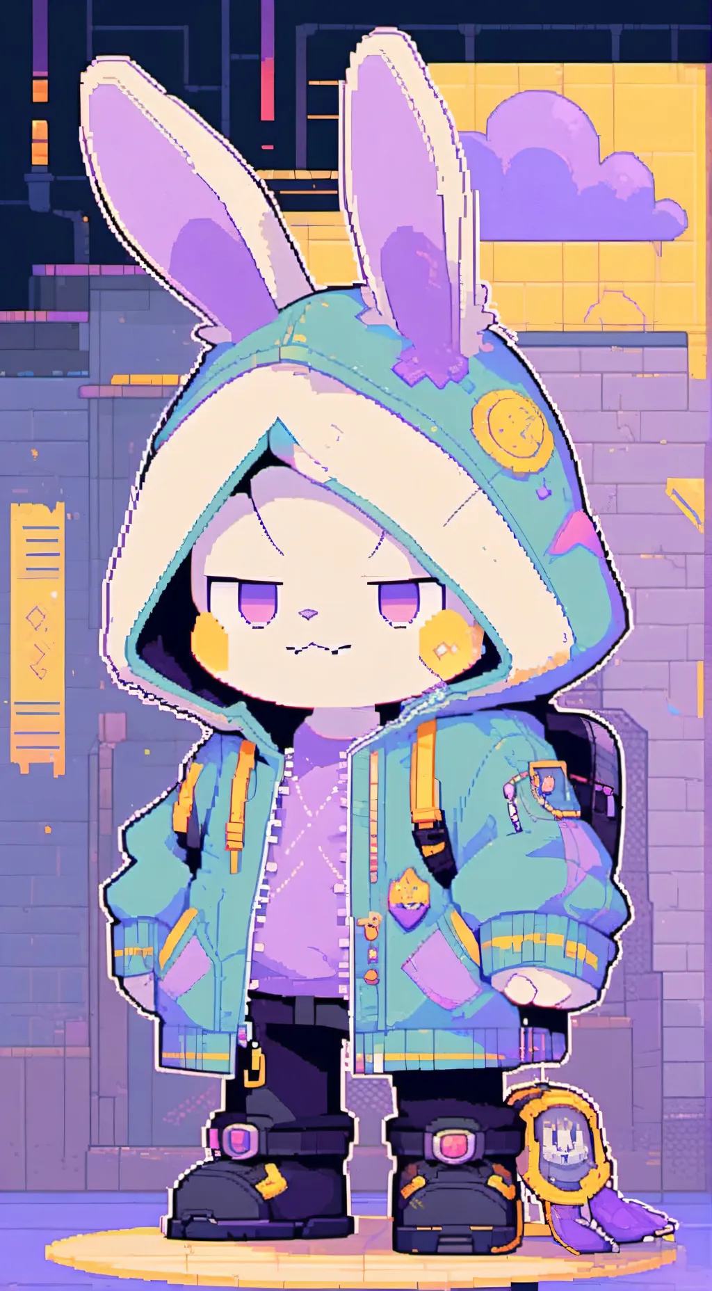 ai character: HUMAN Jax!!!  background