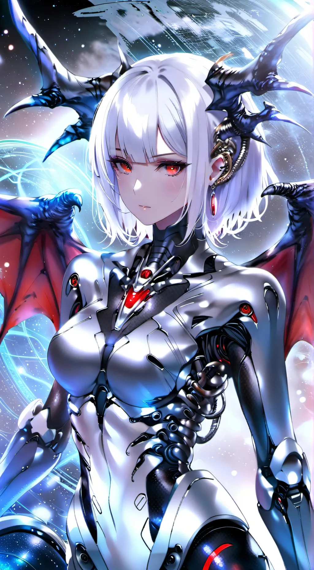 ai character: Stella Cyberion background