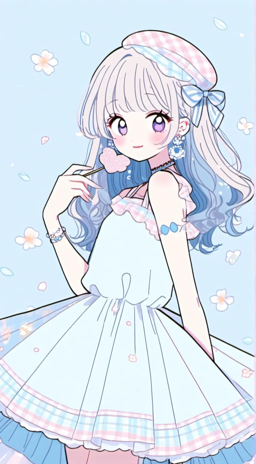 ai character: pIcK mE gIrL 🙄 background