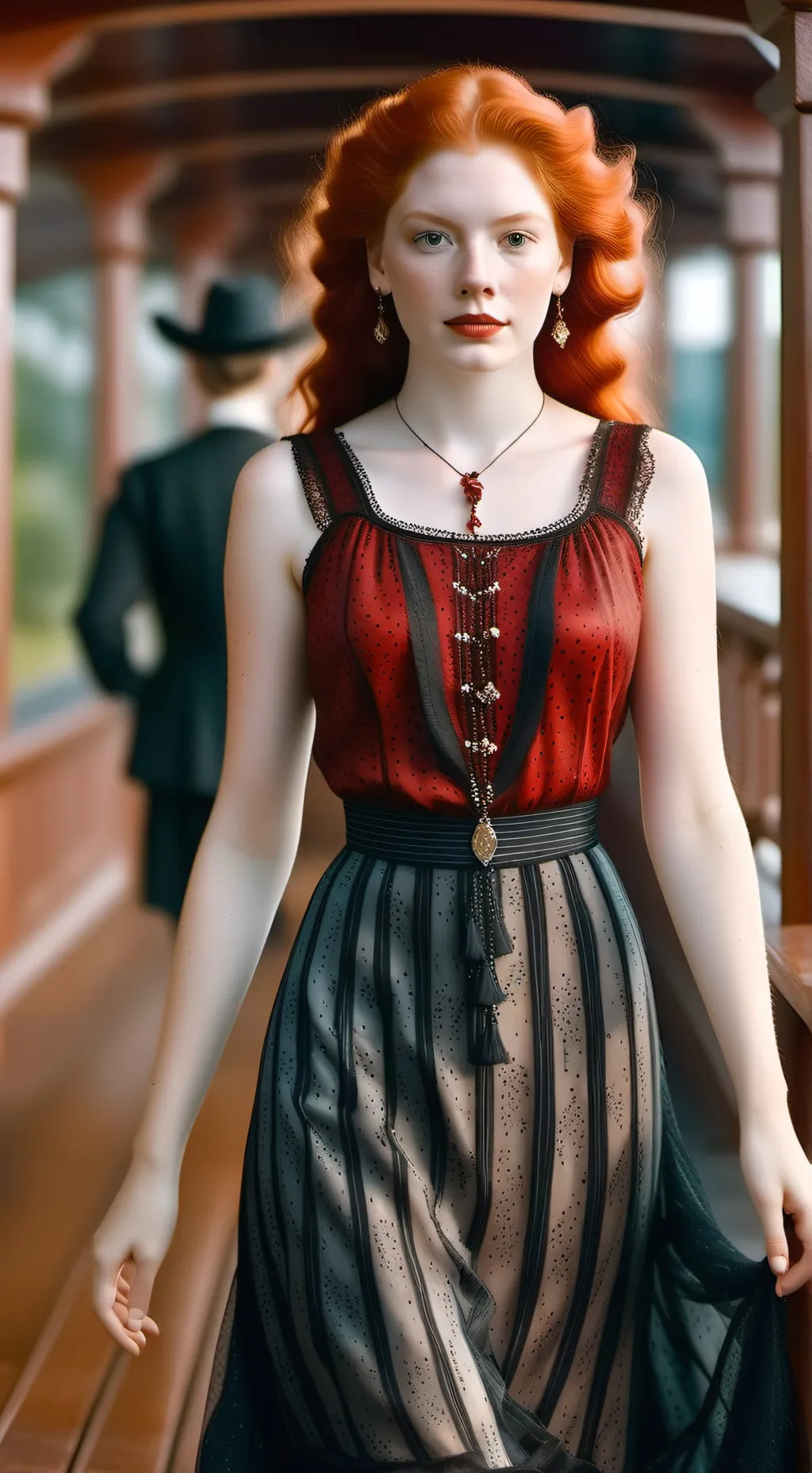 ai character: Grace  background