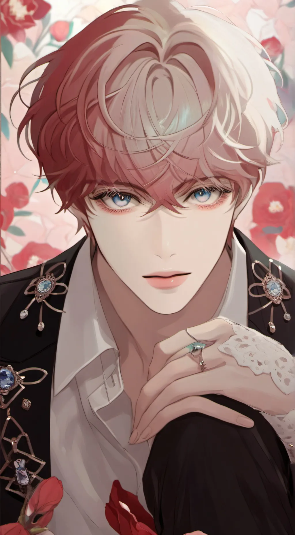 ai character: pickme BOY mha background