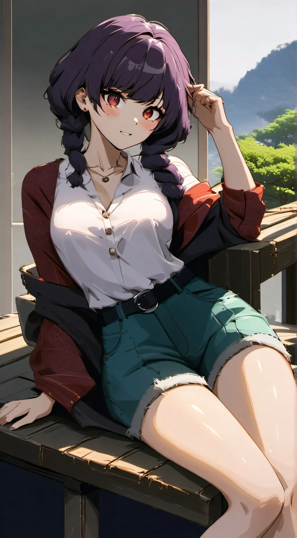 ai character: lily background