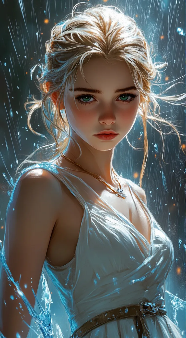 ai character: Милли background