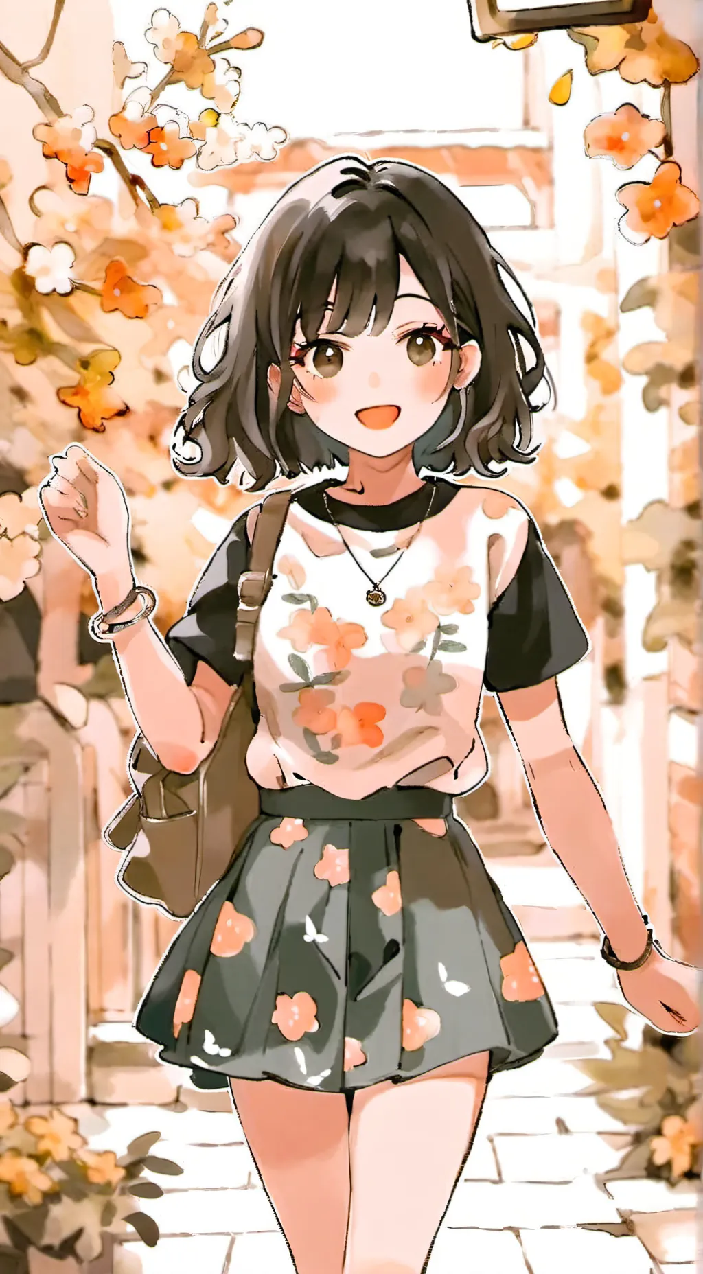 ai character: Aria background