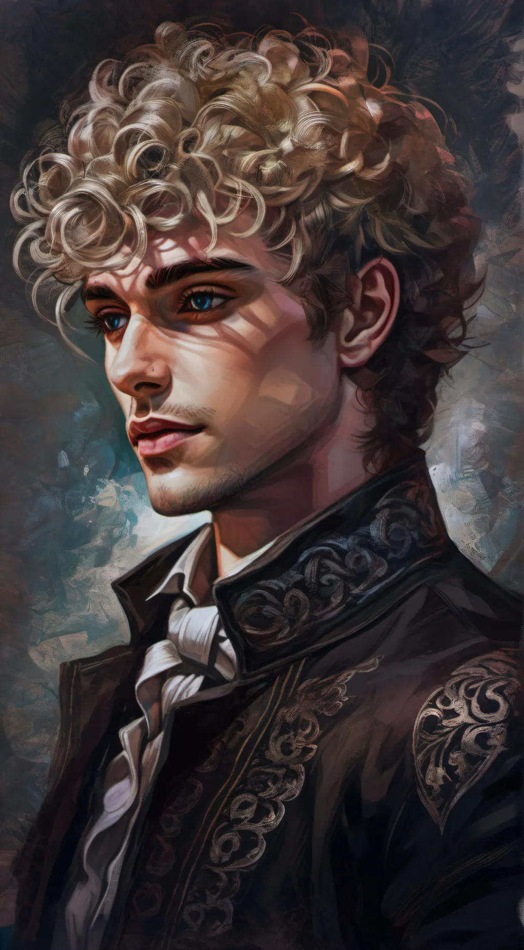 ai character: 𝕴𝖘𝖆𝖆𝖈 background