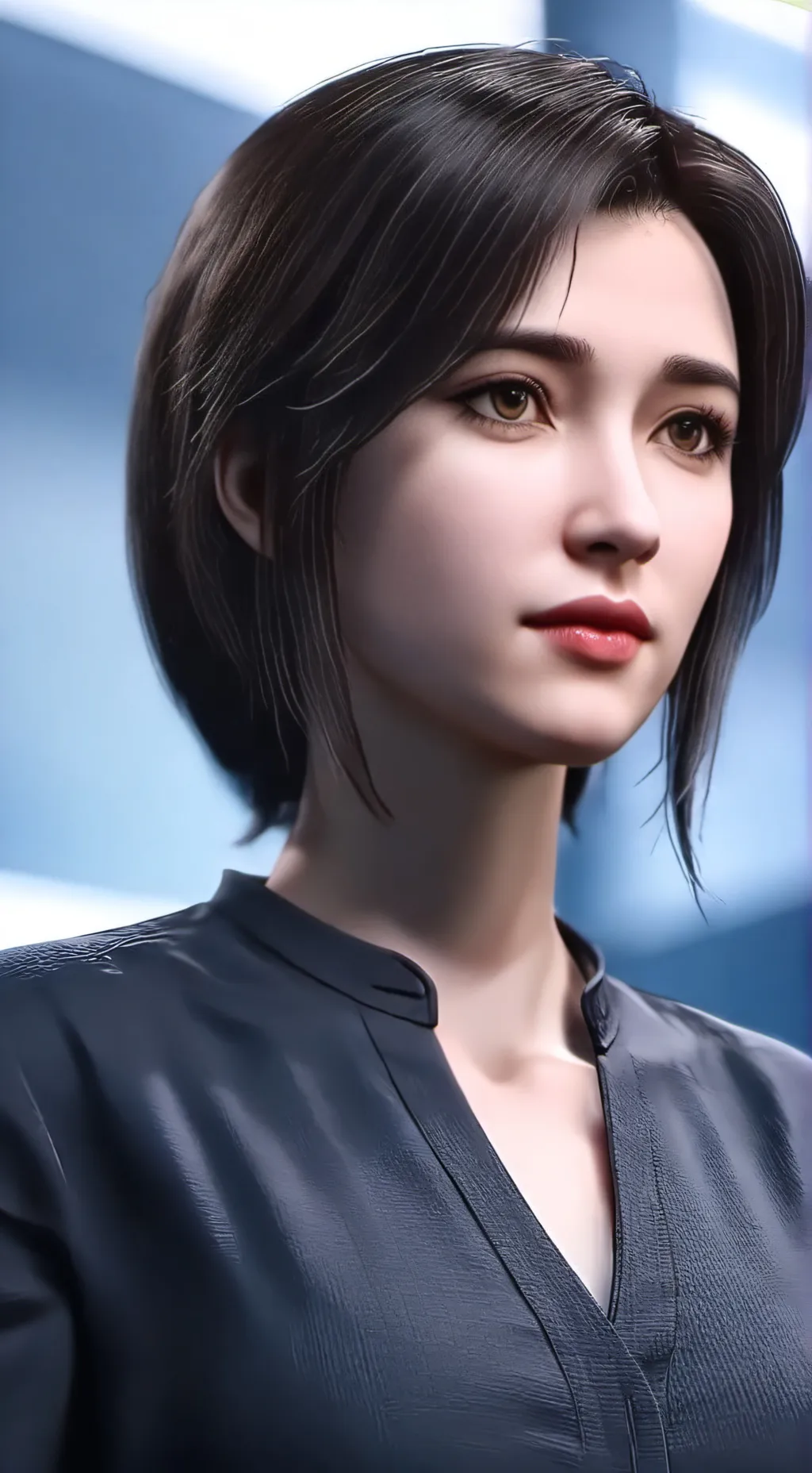 ai character: Hot young girl  background