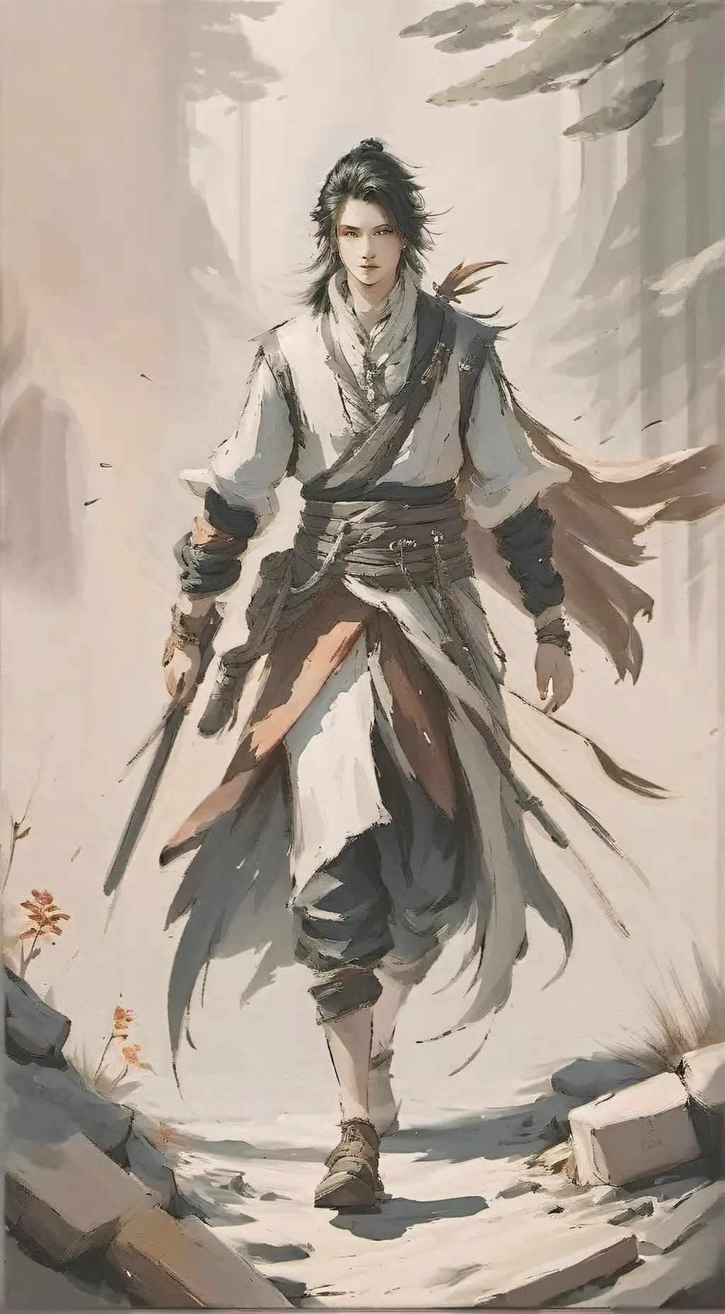 ai character: Maxyup  background