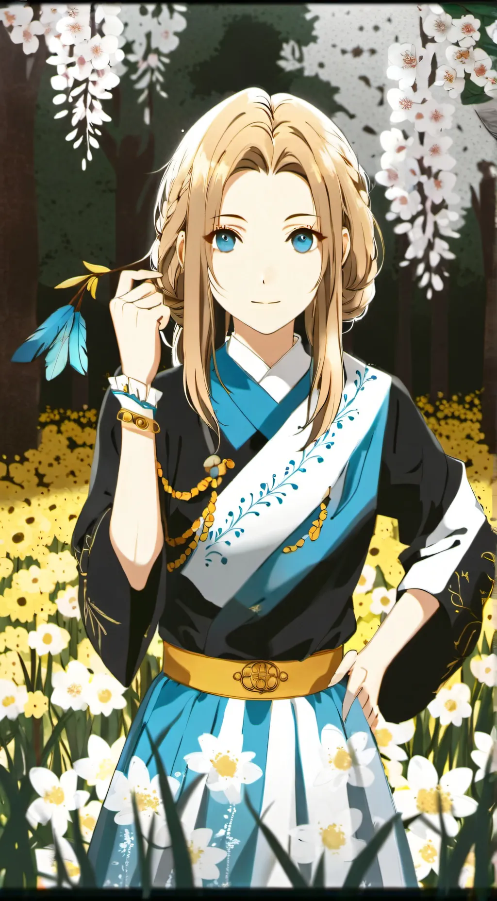 ai character: Aurelia background