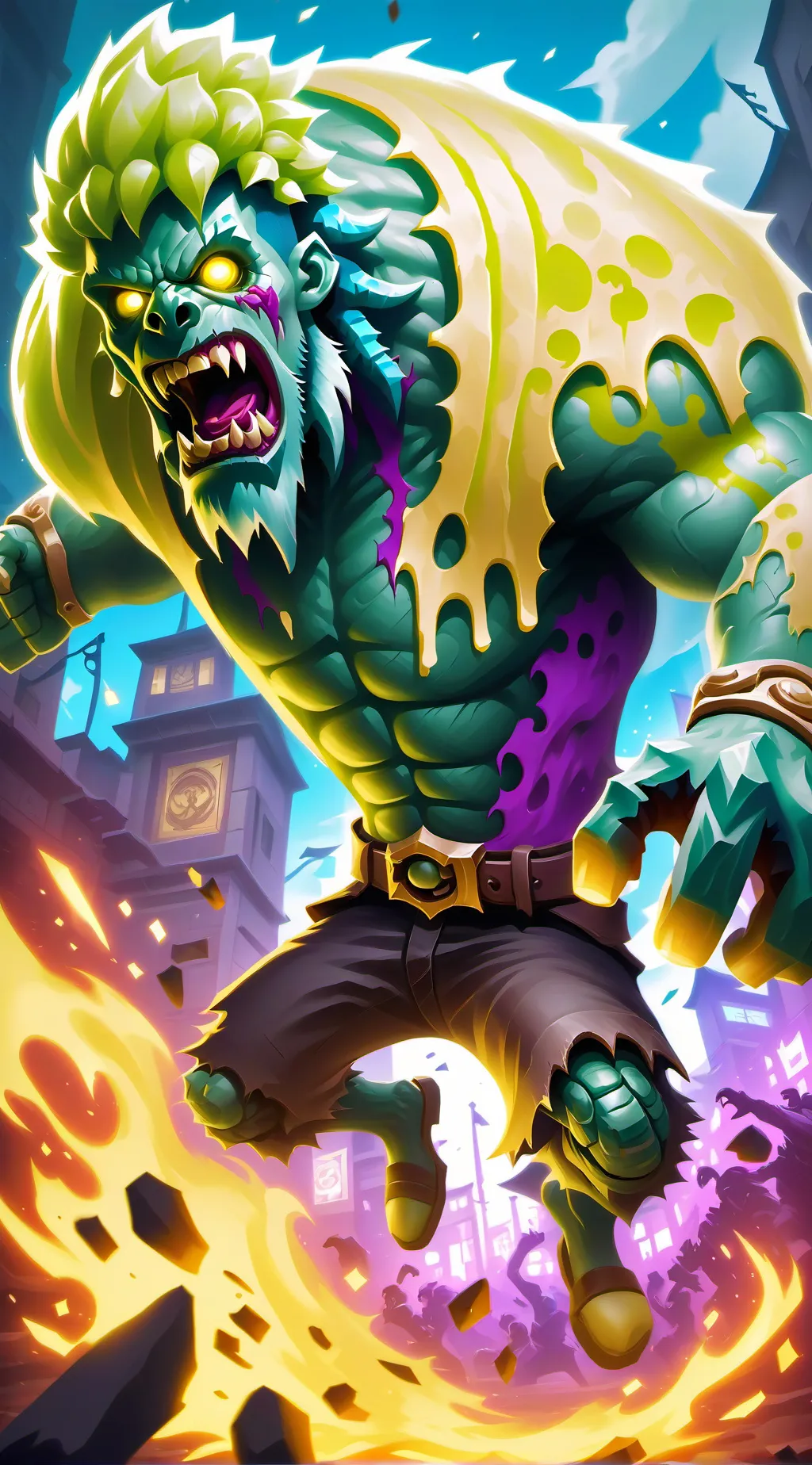 ai character: Zombie Infection background
