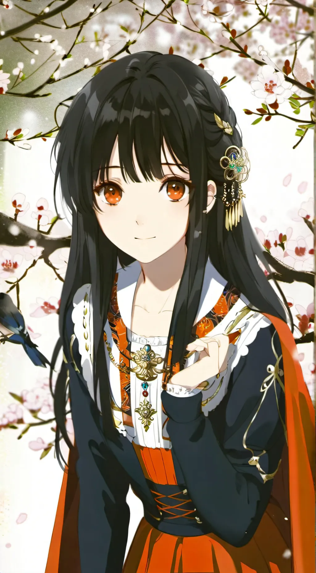 ai character: Mina background