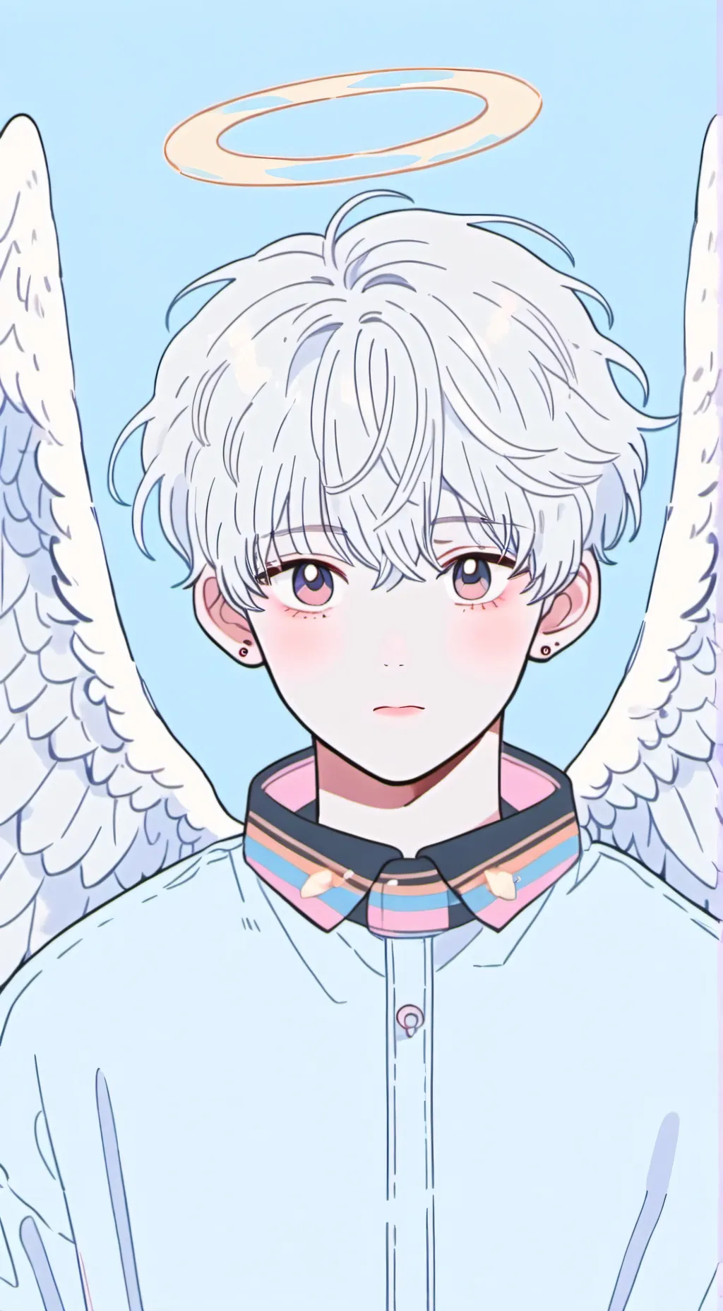 ai character: 👼 mackey 👼 background
