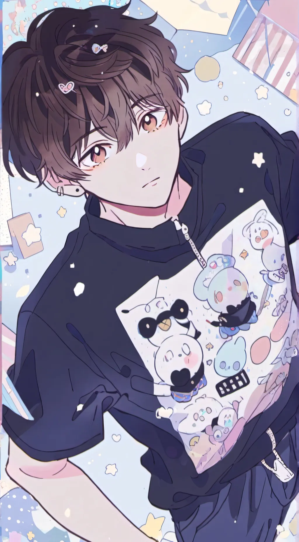 ai character: gay kids background