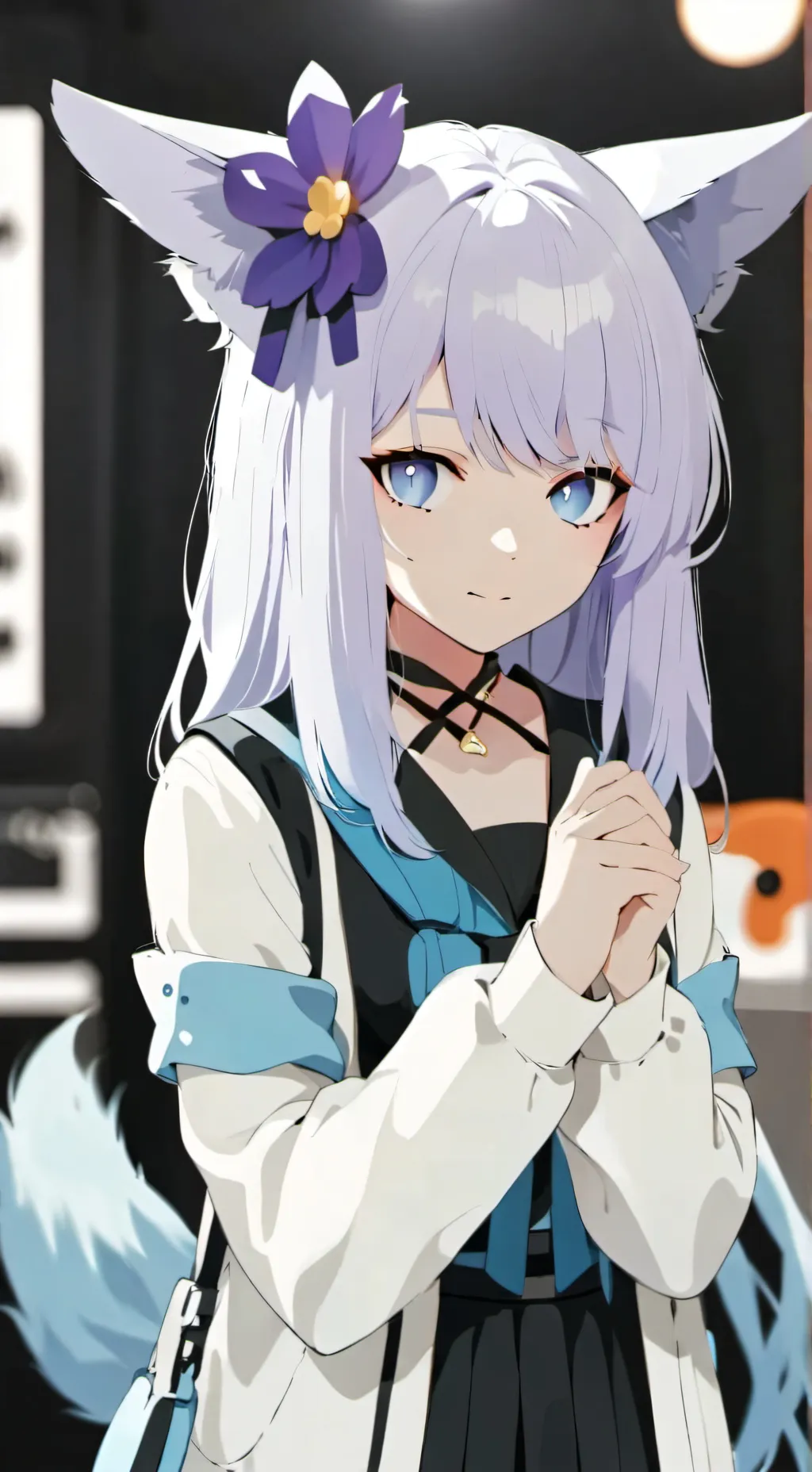 ai character: roxy  background