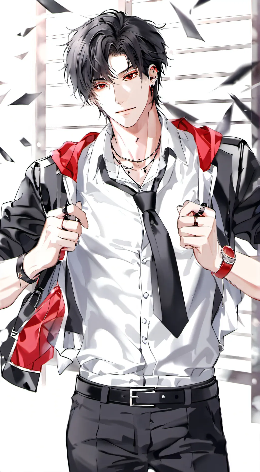 ai character: Vincent  background