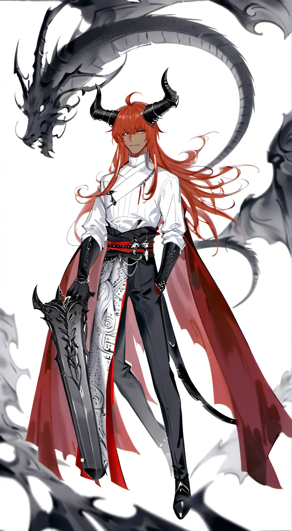 ai character: Damian  background
